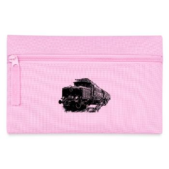 E94 Lok Zug Das Krokodil - Federtasche - Rosa - Vorne