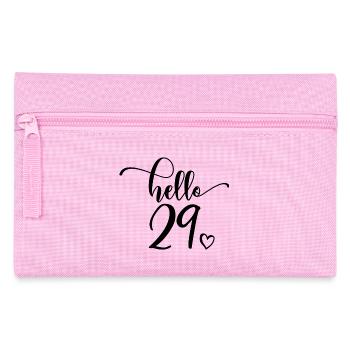 Hello 29 - Mignon cadeau de 29e anniversaire pour femmes - Trousse - rose - Devant