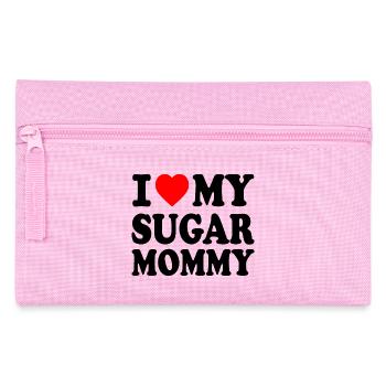 I love my Sugar mommy - Pencil Case - pink - Front