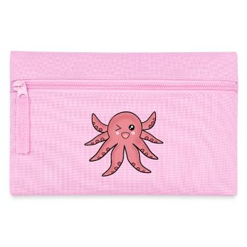 Oktopus Meerestiere - Federtasche - Rosa - Vorne