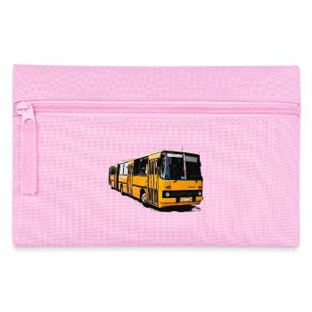 Yellow Ikarus Bus Z80 - Pencil Case - pink - Front