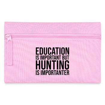 Jagd - Federtasche - Rosa - Vorne