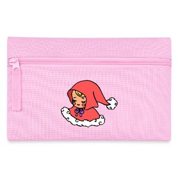 süßes Christkind, Engel zu Weihnachten - Federtasche - Rosa - Vorne