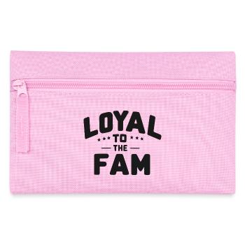 Loyal to the Fam - Pencil Case - pink - Front