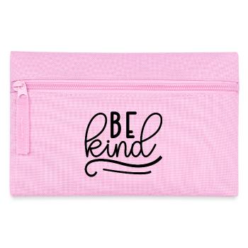 Sei freundlich - Federtasche - Rosa - Vorne