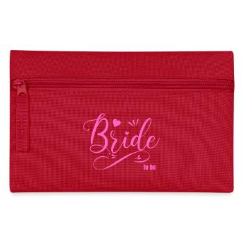 Bride to be - Federtasche - Rot - Vorne