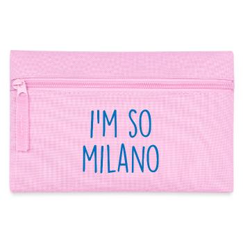 Milano Mailand - Federtasche - Rosa - Vorne