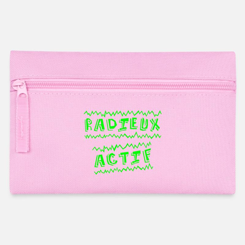 GOODBYE ACTIVE! (happiness) - Pencil Case - pink
