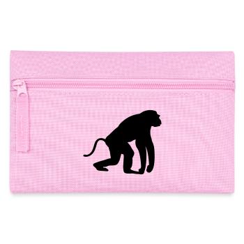 affe - Federtasche - Rosa - Vorne