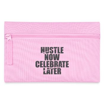 Pressez maintenant célébrer plus tard - Trousse - rose - Devant