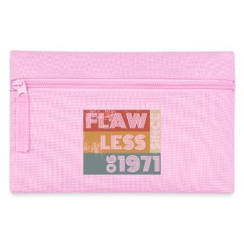55. Birthday Flawless since 06/1971 - Pencil Case - pink - Front