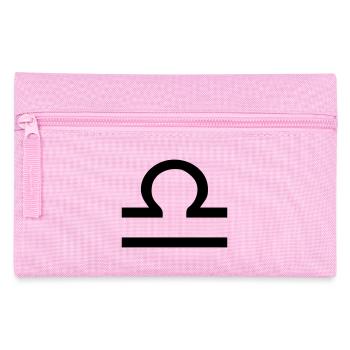 waage - Federtasche - Rosa - Vorne