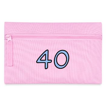 ANNIVERSARY. HAPPY BIRTHDAY. HAPPY BIRTHDAY. - Pencil Case - pink - Front
