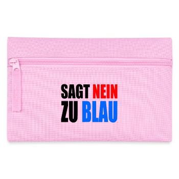 Say no to blue - AfD - Pencil Case - pink - Front
