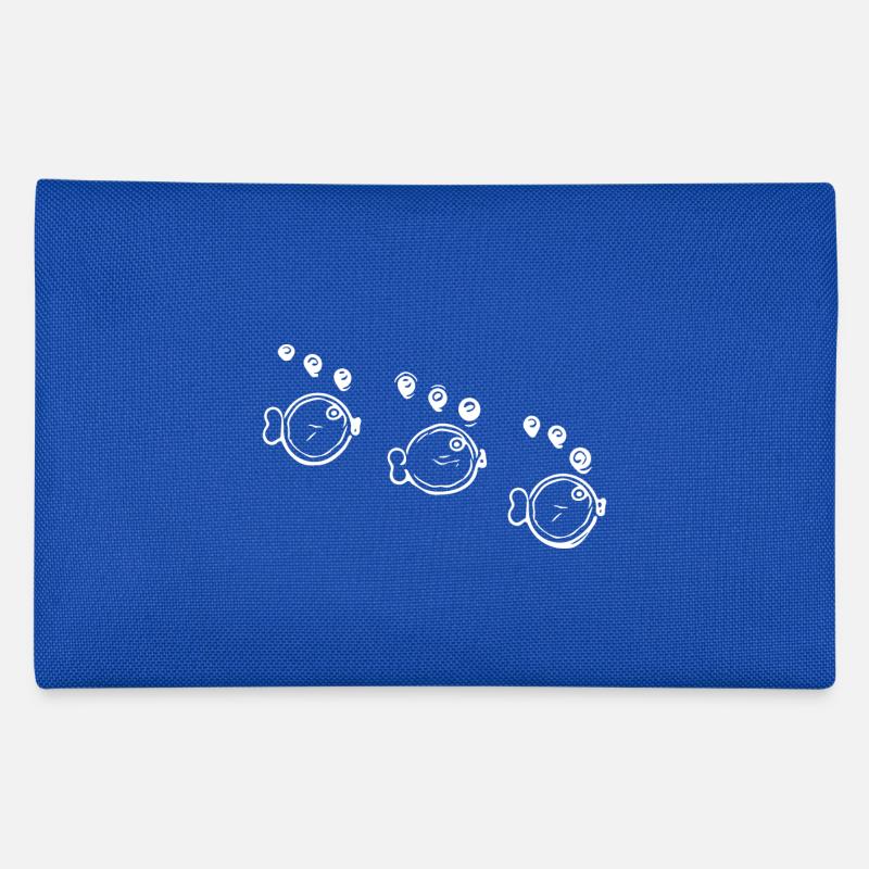 Three funny schooling fish in formation Pencil Case