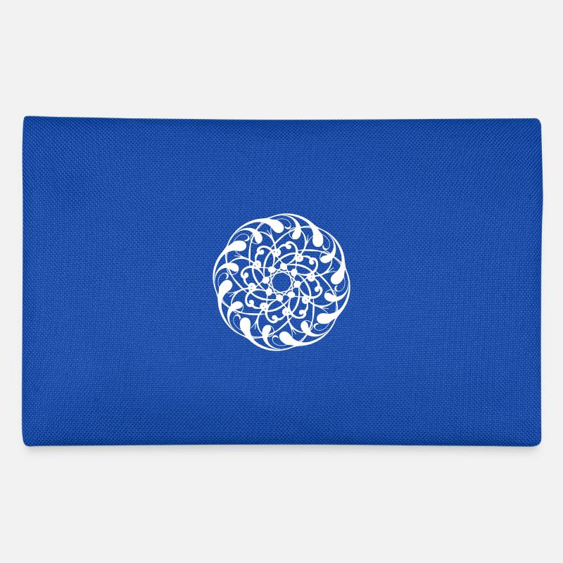 Blumen Mandala Geometrisch Federtasche