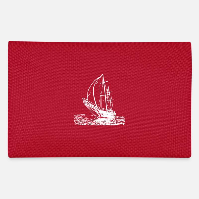 Sleek sailing ship with sails Pencil Case