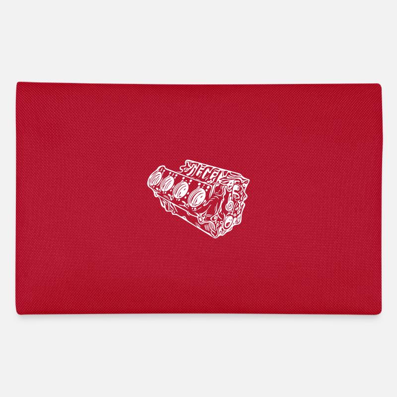 Engine Block Cylinder Car Displacement Fan Pencil Case