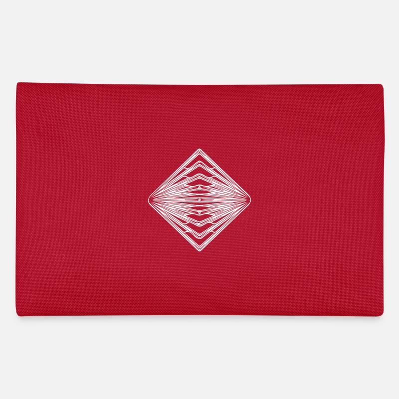 Geometric Vintage Triangle Pattern Pencil Case