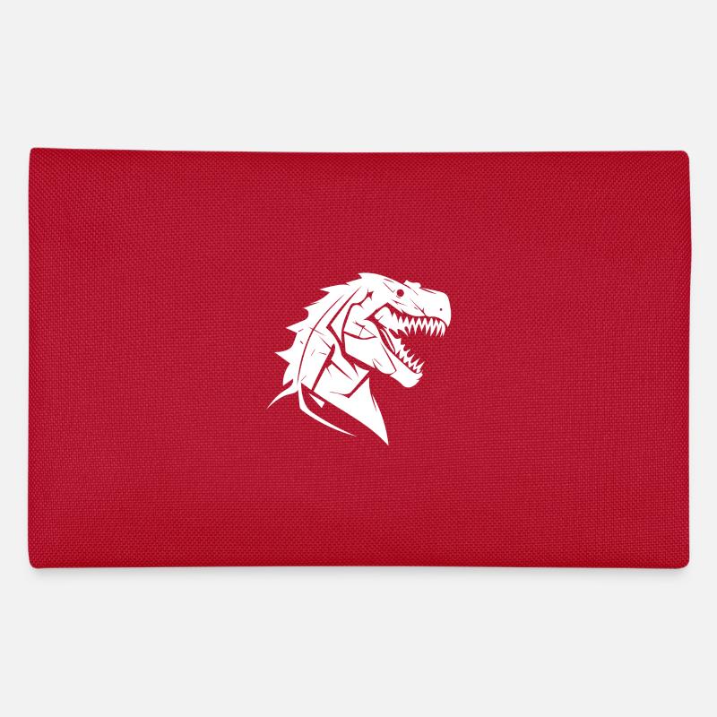 Grim T-Rex Dinosaur Tattoo Design Pencil Case