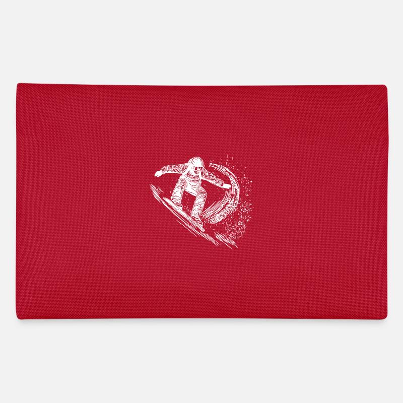 Deep Snow Snowboard Ride Jump Style Move Pencil Case