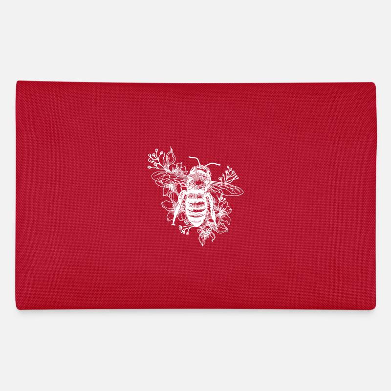 Abeille industrieuse sur une fleur Trousse