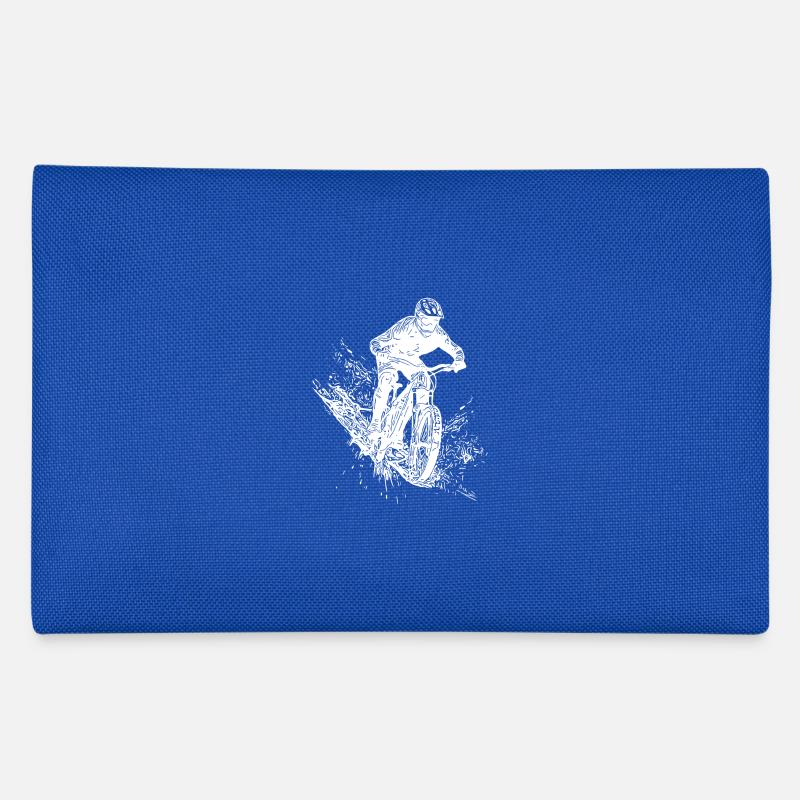 Schlamm Mountainbiker Outdoor Abfahrt Federtasche