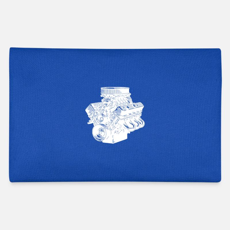 Mechanic Fan Engine Block Cylinder Displacement Engine Pencil Case