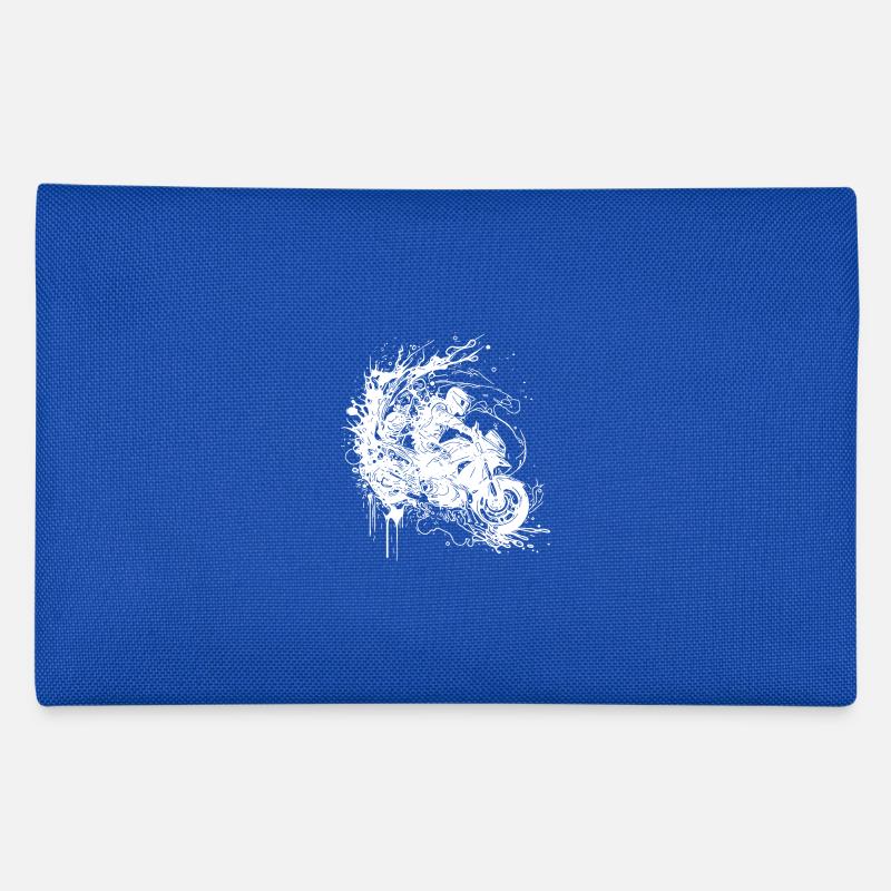 Off-Road Wave Motorcycle Sport Motorcycle Splash Style Pencil Case
