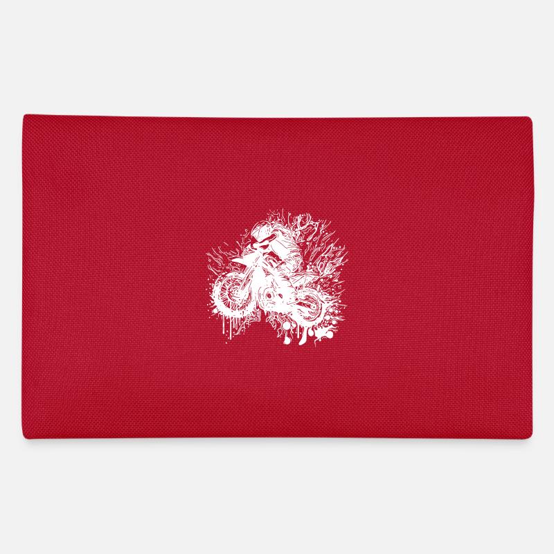 Racing Motorcycle Off-Road Splash Style Pencil Case