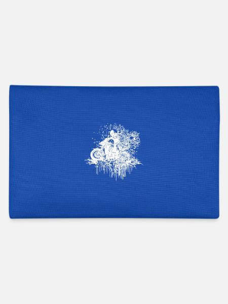 Motard tout-terrain Style de conduite tout-terrain en plein air - Trousse - bleu royal - Dos