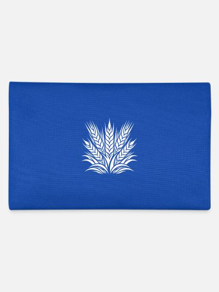 Tattoo Grain Ears - Pencil Case - royal blue - Back
