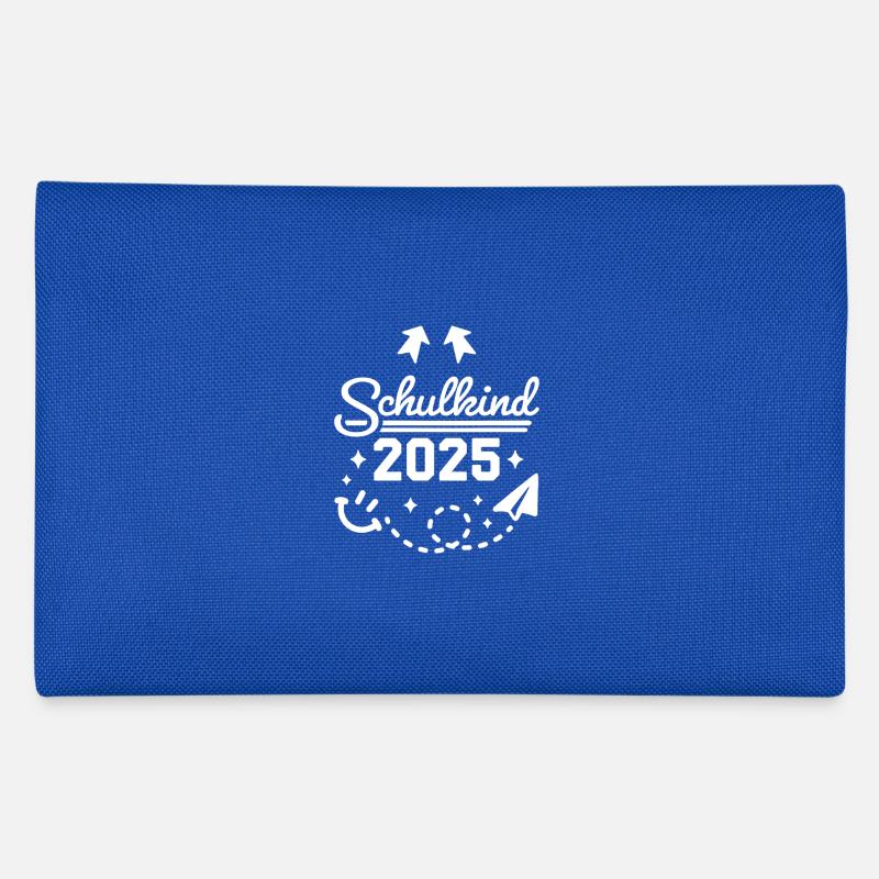 Schulkind 2025 Einschulung Schulanfang - Federtasche - Royalblau