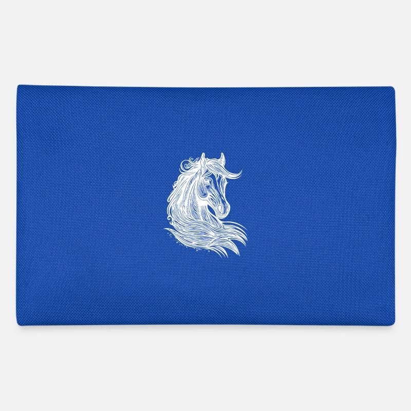 Elegant mares portrait with mane in the wind Pencil Case