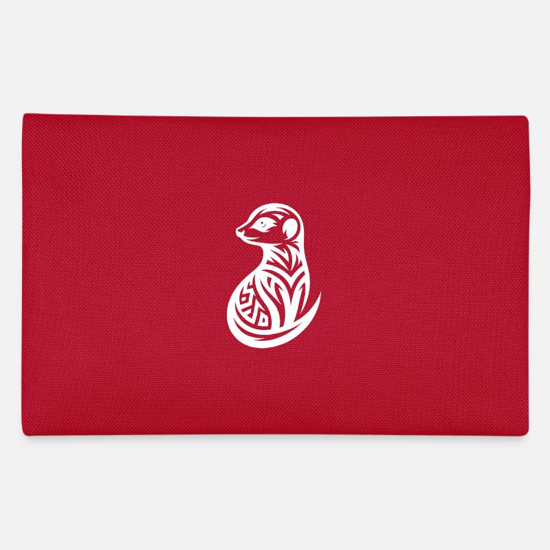 Putziges Erdmännchen im Tattoo Style Federtasche