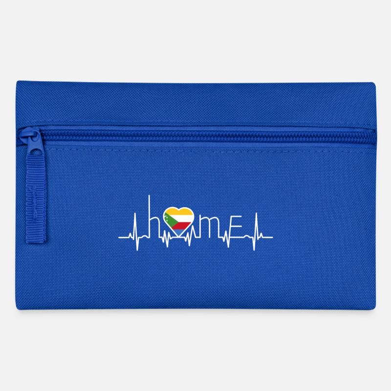 j'aime Comores home accueil - Trousse - bleu royal