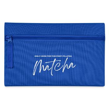 Post Pilates Matcha - Federtasche - Royalblau - Vorne