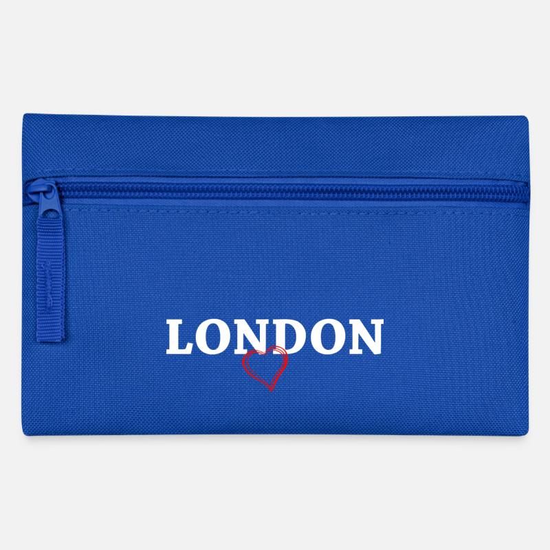 Londres - Trousse - bleu royal