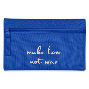 make love - Federtasche - Royalblau - Vorne