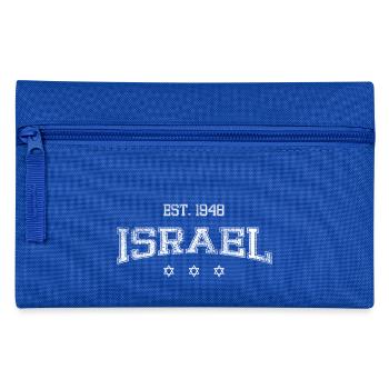 ISRAEL-white - Trousse - bleu royal - Devant
