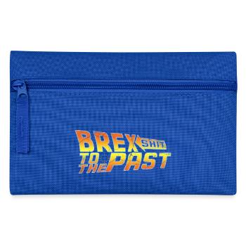Anti Brexit - BrexSHIT - BREXSH*T - Pencil Case - royal blue - Front