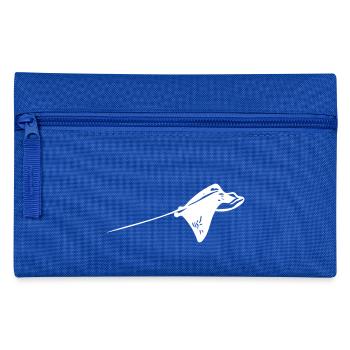 Adlerrochen Vector Flug - Federtasche - Royalblau - Vorne