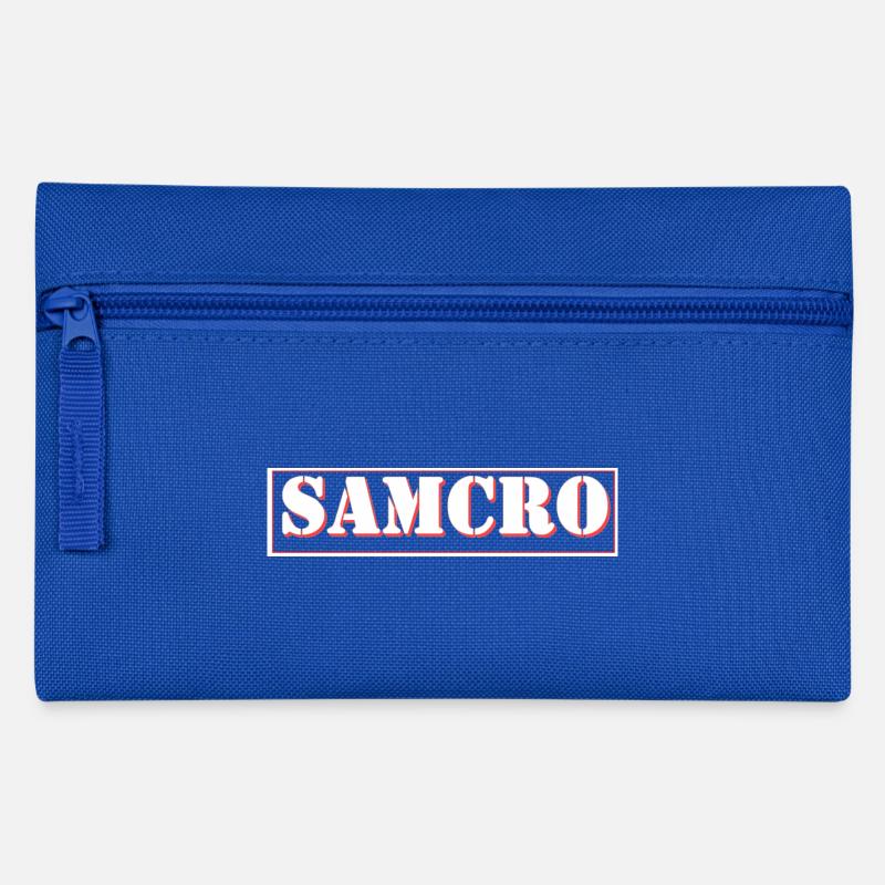samcro - Federtasche - Royalblau