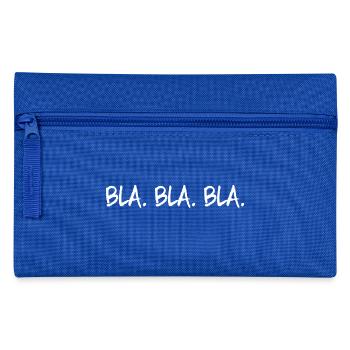 Bla Bla Bla - Federtasche - Royalblau - Vorne