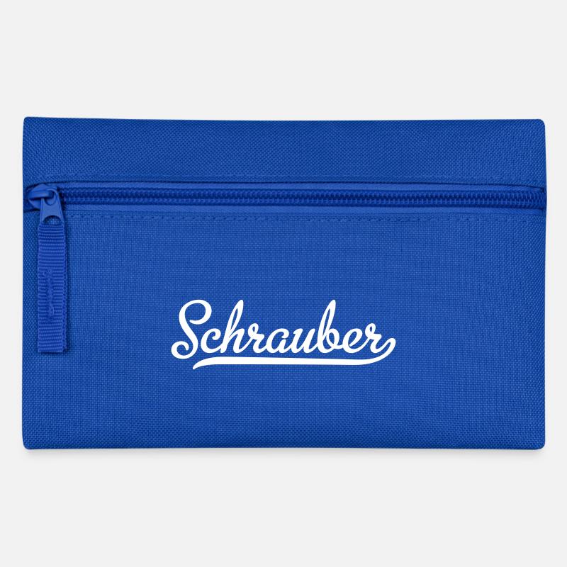 Schrauber - Federtasche - Royalblau