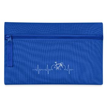 Fahrrad Heartbeat - Federtasche - Royalblau - Vorne