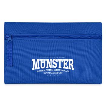 Münster (white Edt. '13) - Pencil Case - royal blue - Front