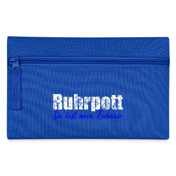 Ruhrpott du bist mein zuhause - Federtasche - Royalblau - Vorne