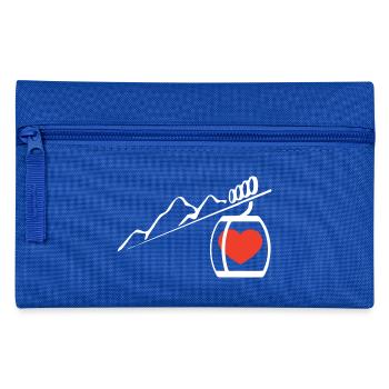 To ski - Pencil Case - royal blue - Front
