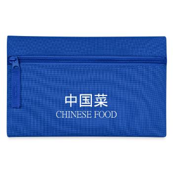 CHINESE FOOD - Trousse - bleu royal - Devant